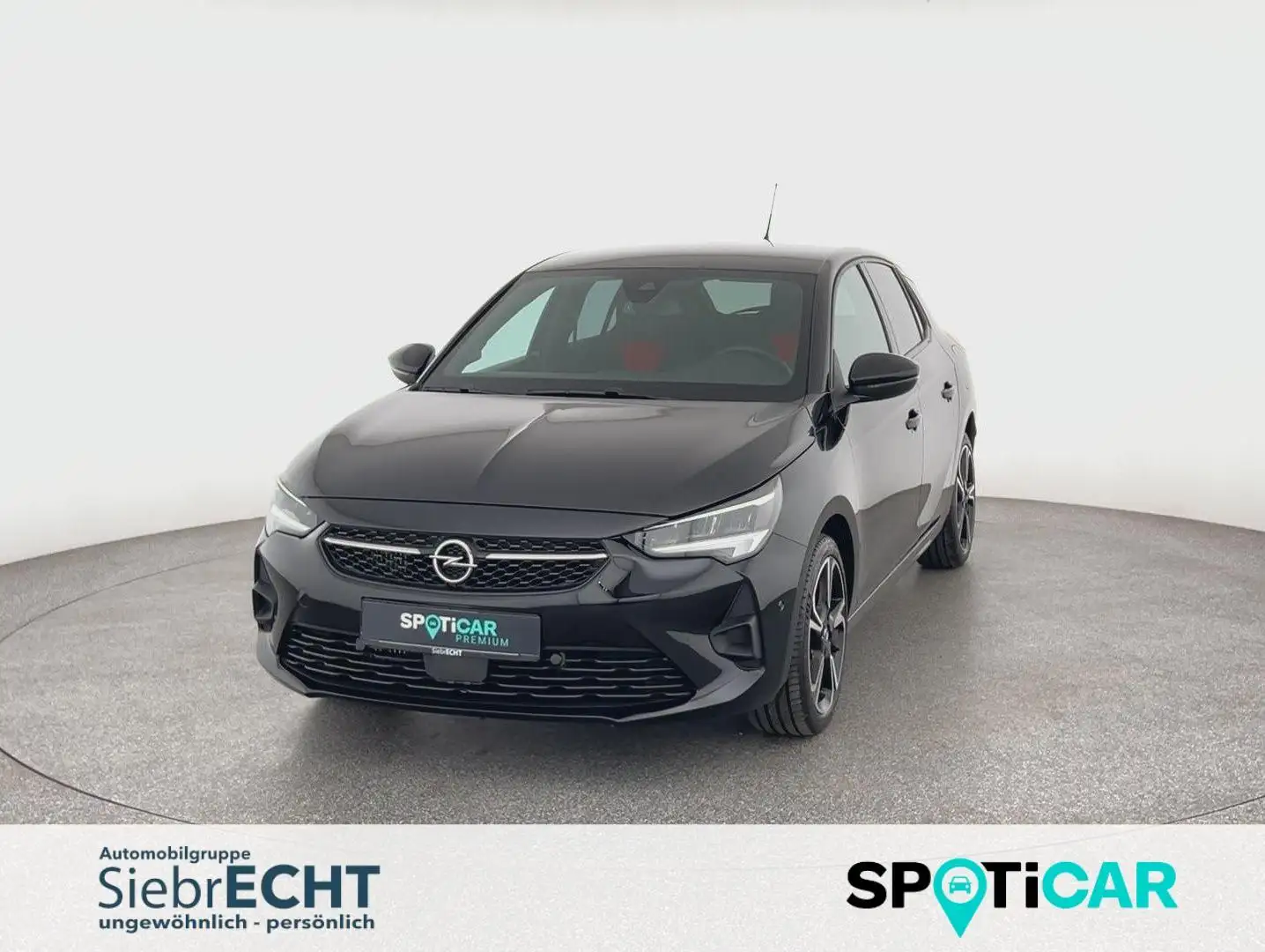 Opel Corsa F GS Line 1.2 *KLIMA*RFK*PDC*uvm Zwart - 1