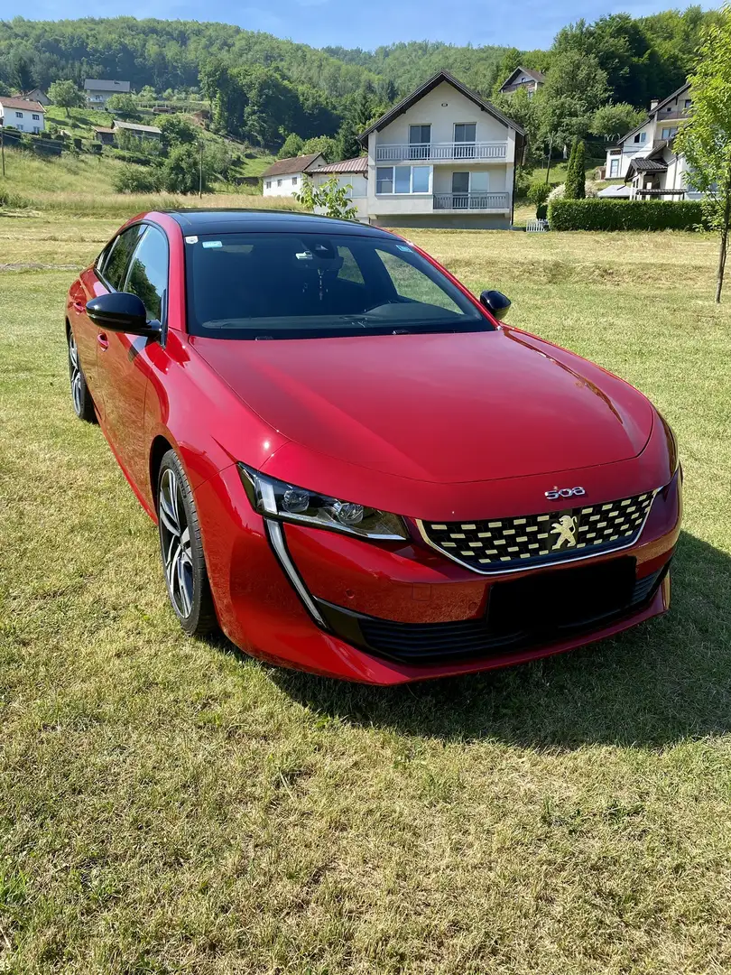 Peugeot 508 1,6 PureTech 225 EAT8 S&S GT Aut. Rot - 1