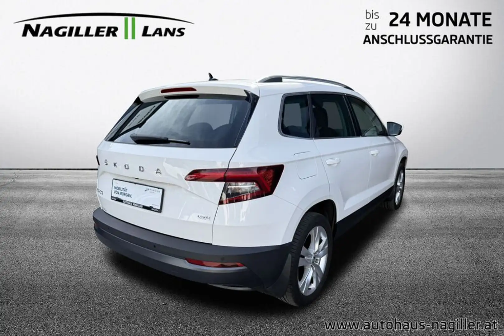 Skoda Karoq Style 125 4x4 TDI DSG Weiß - 2