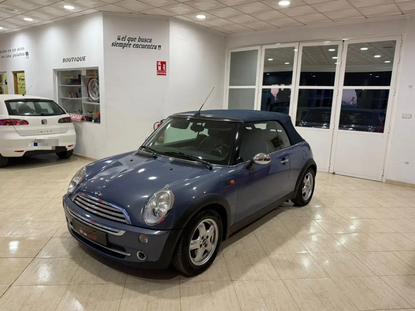 MINI Cooper Cabrio Azul - 2