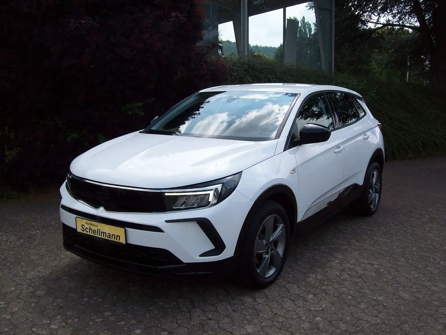 Opel Grandland X Grandland 1.2T GS 360Kam SHZ LHZ Navi Pro AHK Weiß - 2