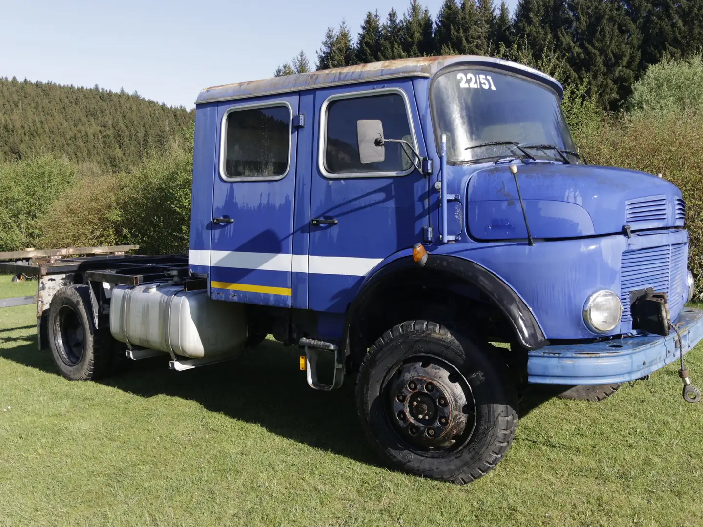 Mercedes-Benz 1113 Albastru - 2