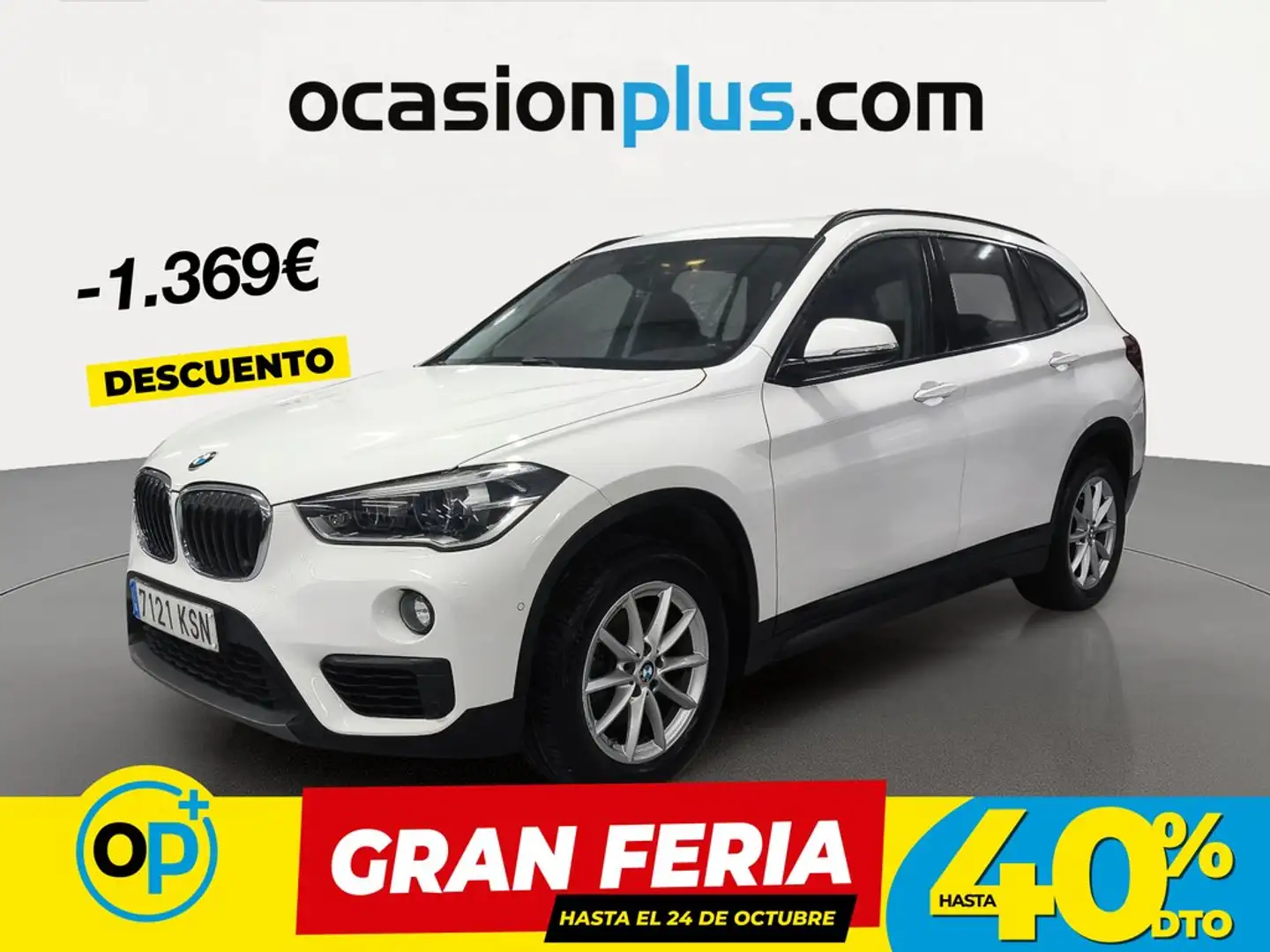 BMW X1 sDrive 18dA Blanco - 1