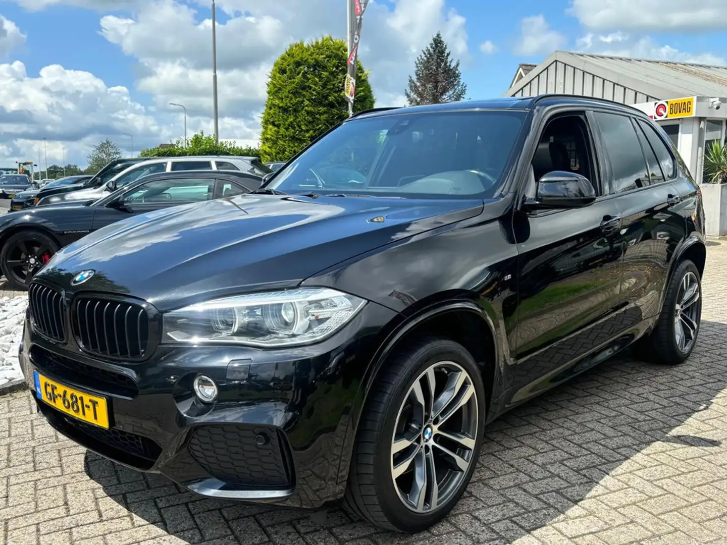 BMW X5 4.0D 2014 Zwart M-Pakket Panoramadak Black Edition Black - 1