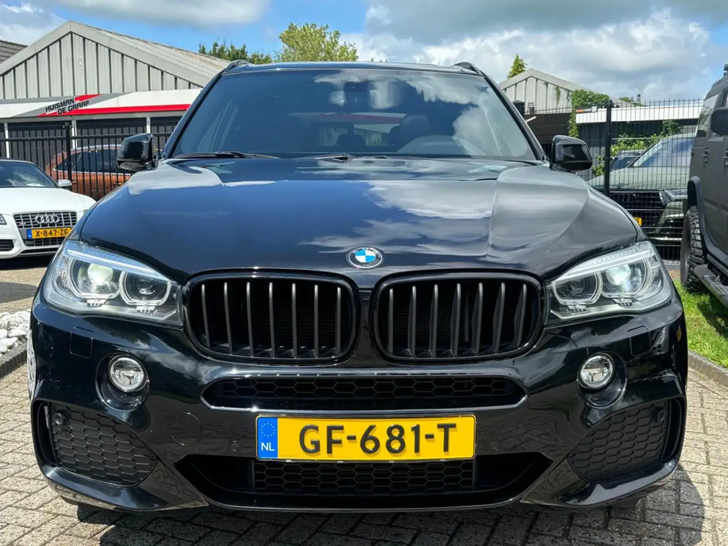 BMW X5 4.0D 2014 Zwart M-Pakket Panoramadak Black Edition Black - 2