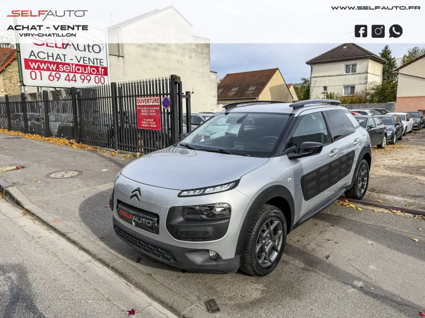 Citroen C4 Cactus BLUEHDI 100 FEEL BUSINESS Gris - 1