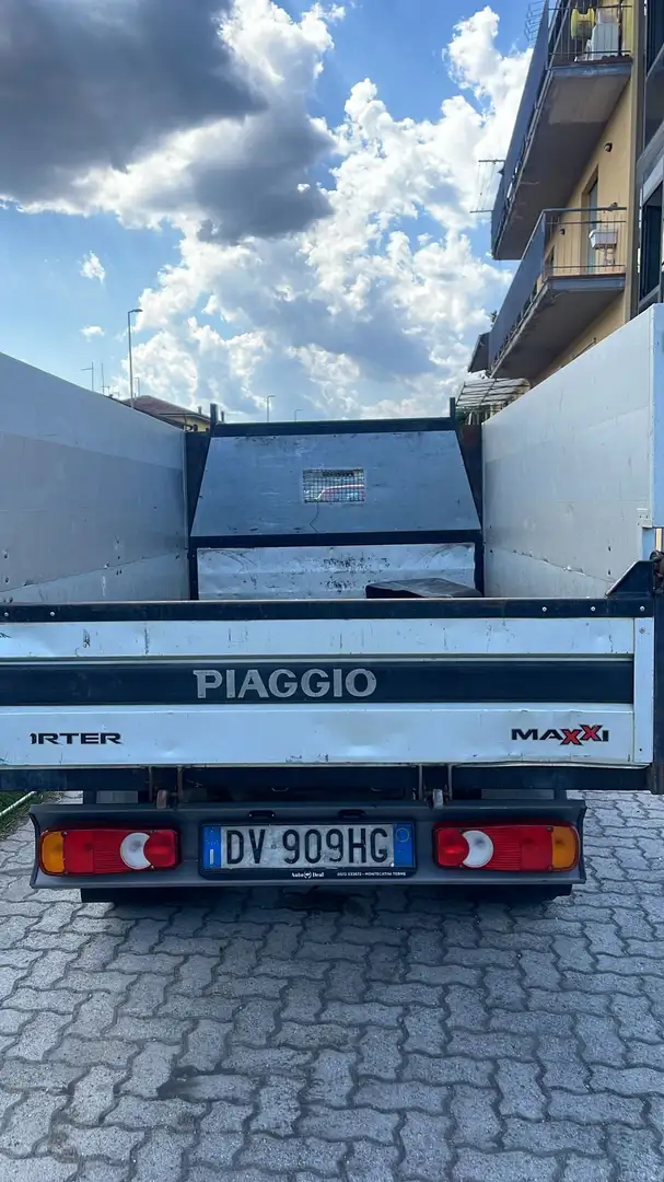 Piaggio Porter Piaggio porter maxxi-cassone ribaltabile 1000kg Weiß - 2