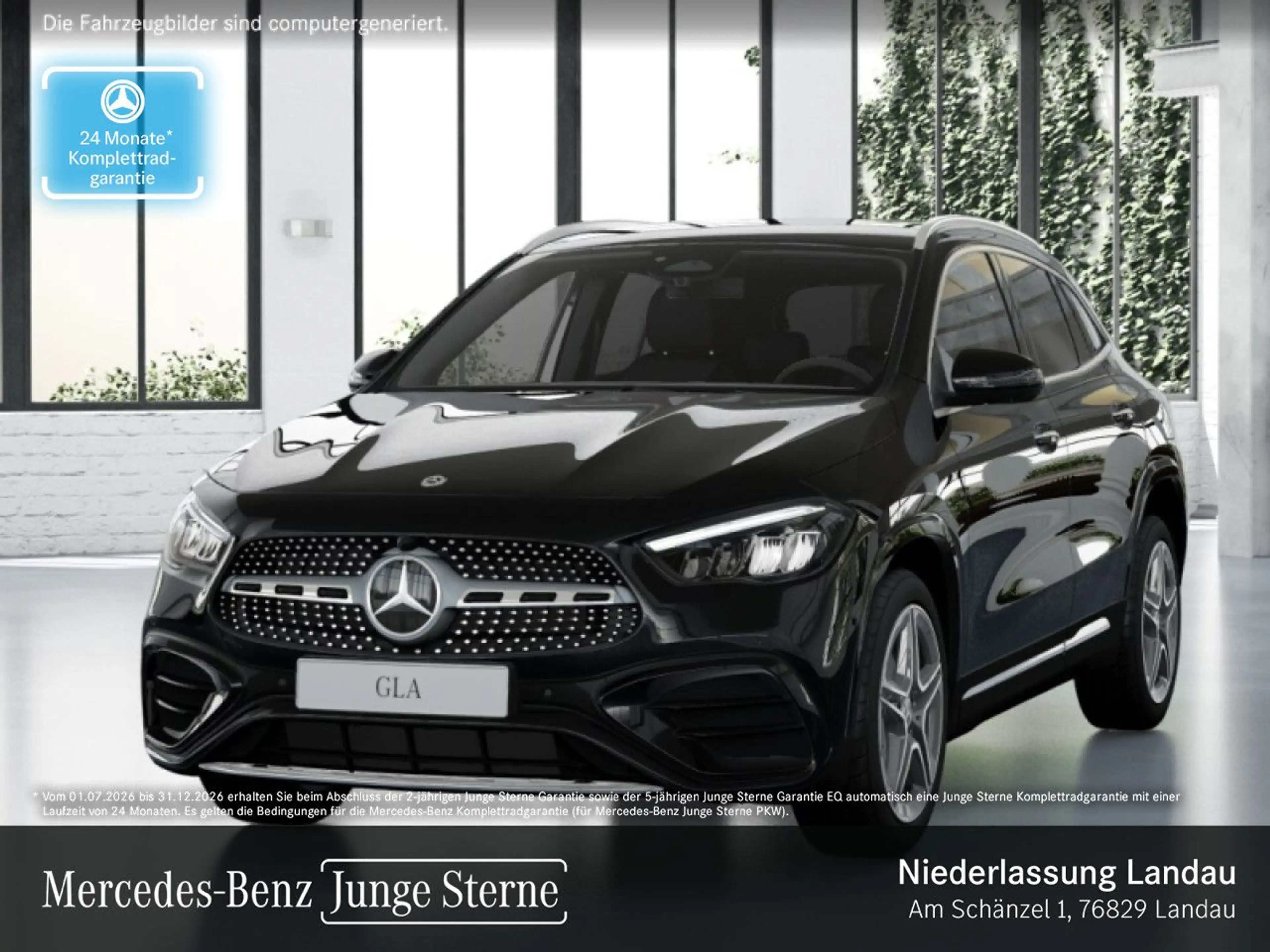 Mercedes-Benz GLA 180 AMG+360°+LED+TOTW+KEYLESS+7G