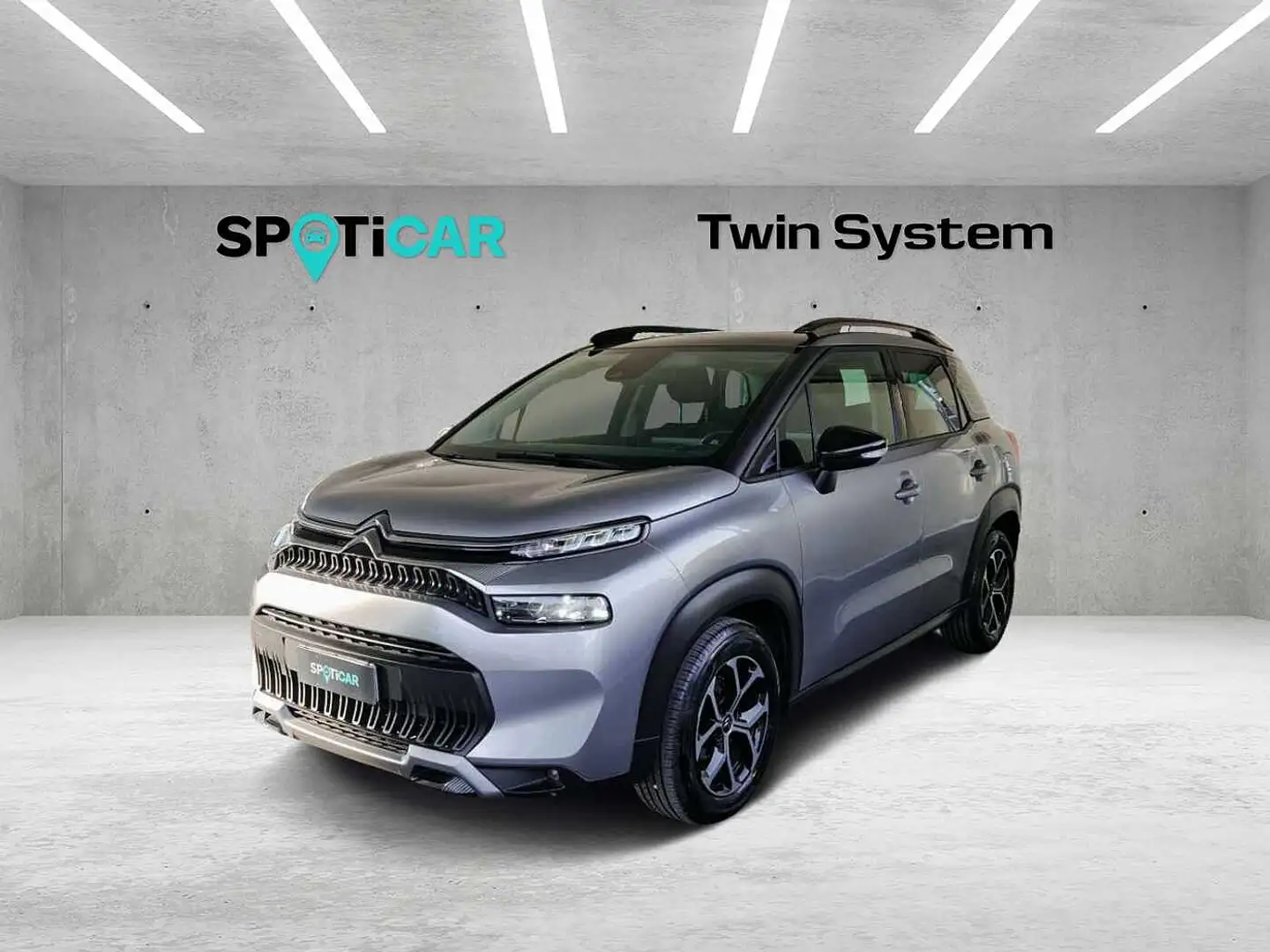 Citroen C3 Aircross 1ª s. BlueHDi 110 S&S Shine Grigio - 1