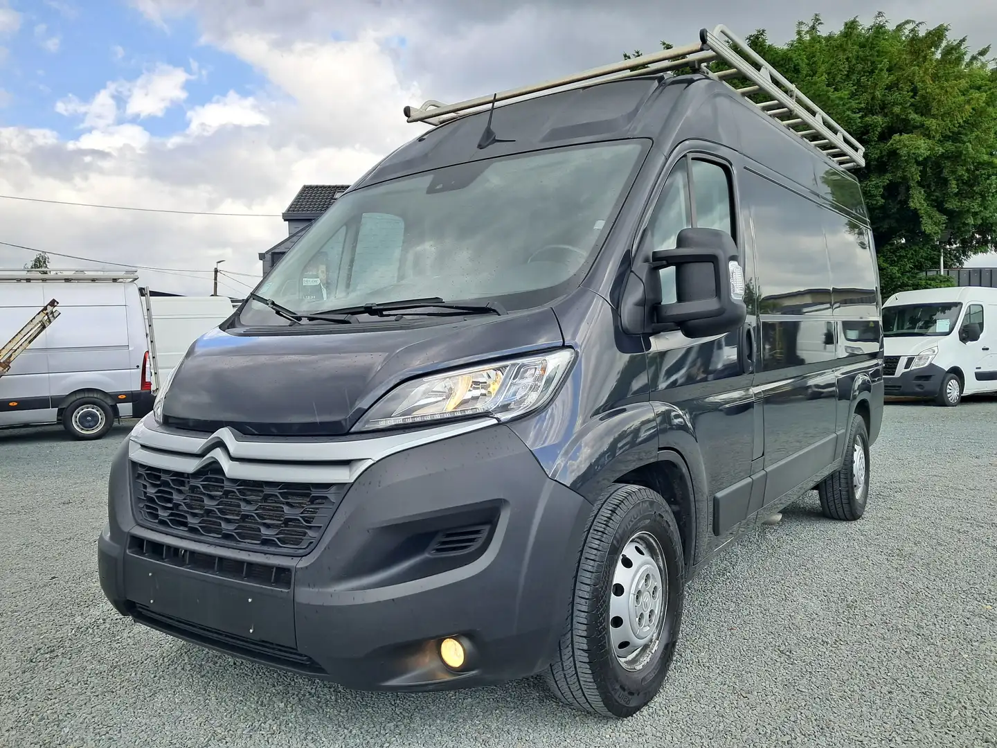 Citroen Jumper L2H2 - AIRCO - NAVI Negro - 1