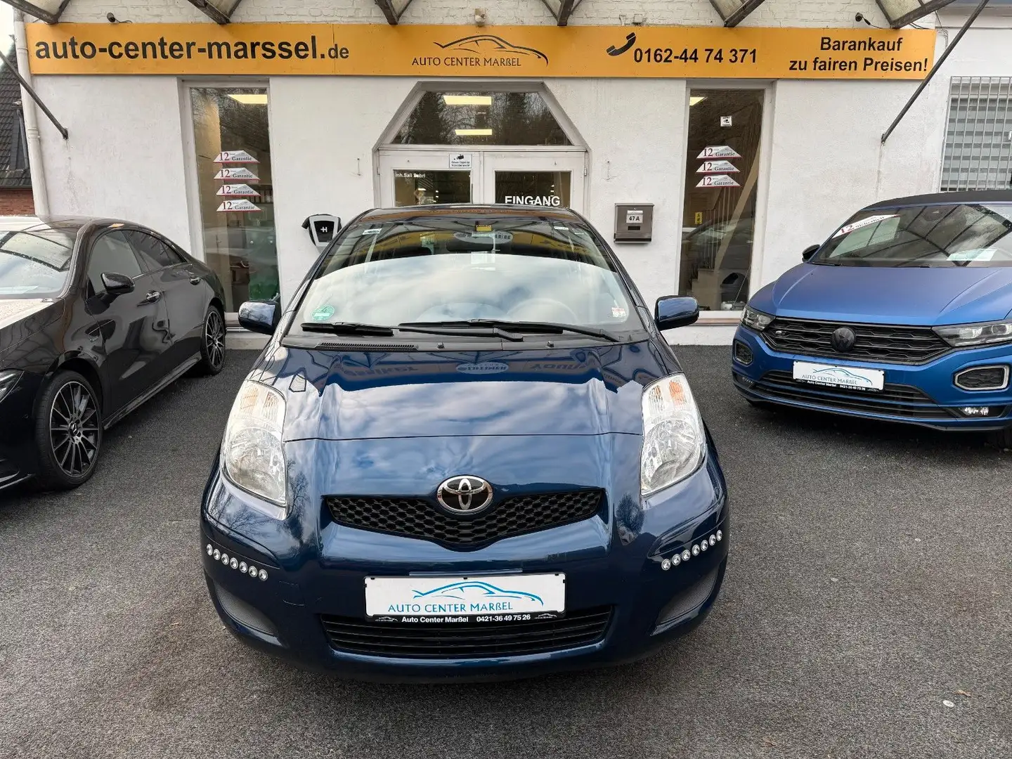Toyota Yaris Sol Automatik KLIMA/ALLWETTER/RADIO/CD/AHK Blau - 2