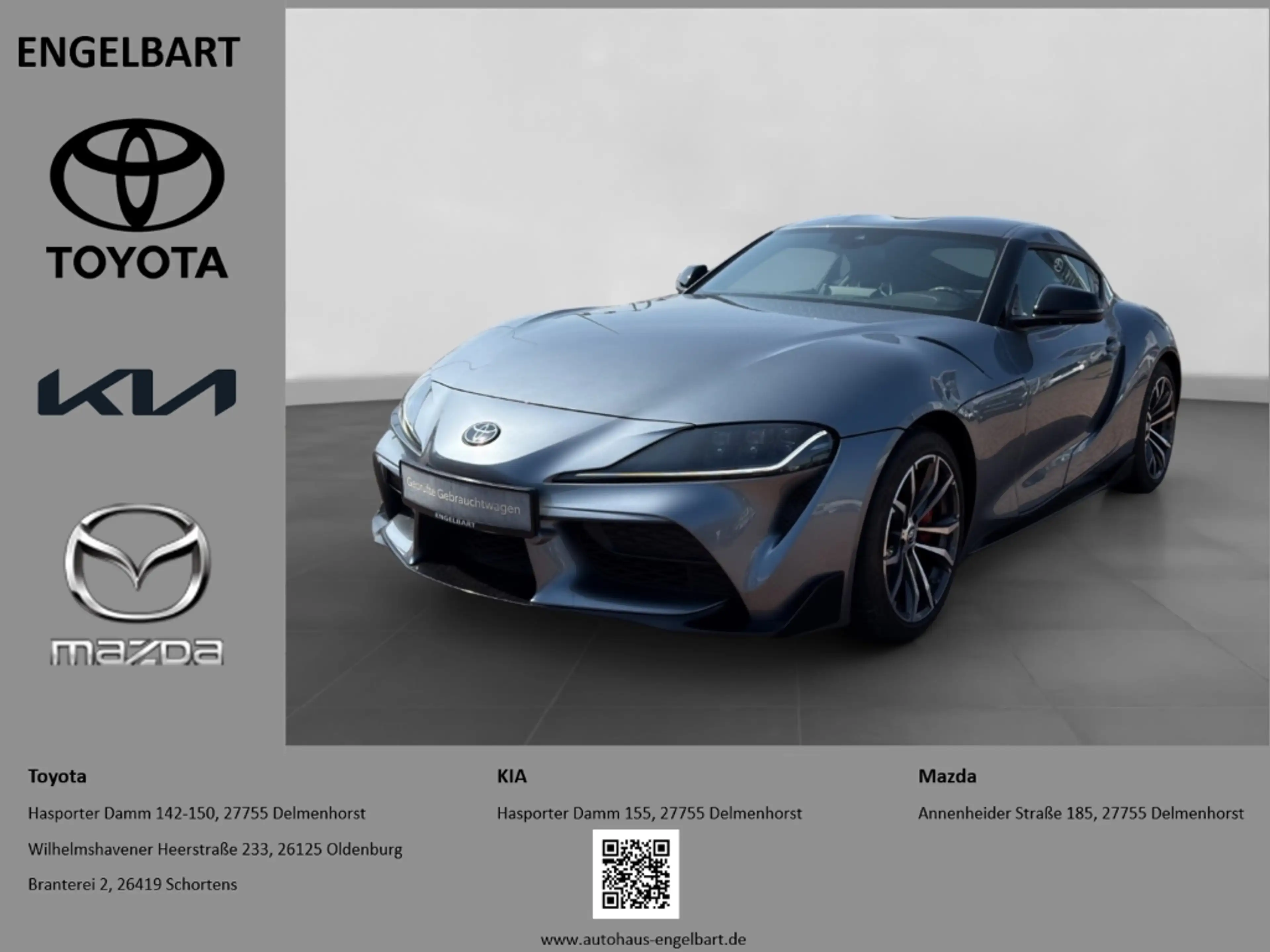 Toyota Supra 2.0 Dynamic Navi Leder LED Apple CarPlay