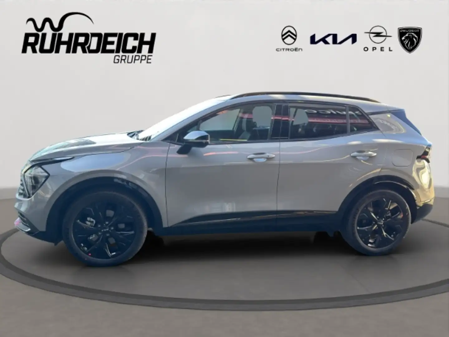 Kia Sportage 1.6 T-GDI 2WD DCT7 48V Nightline El. Panodach Navi Gris - 2