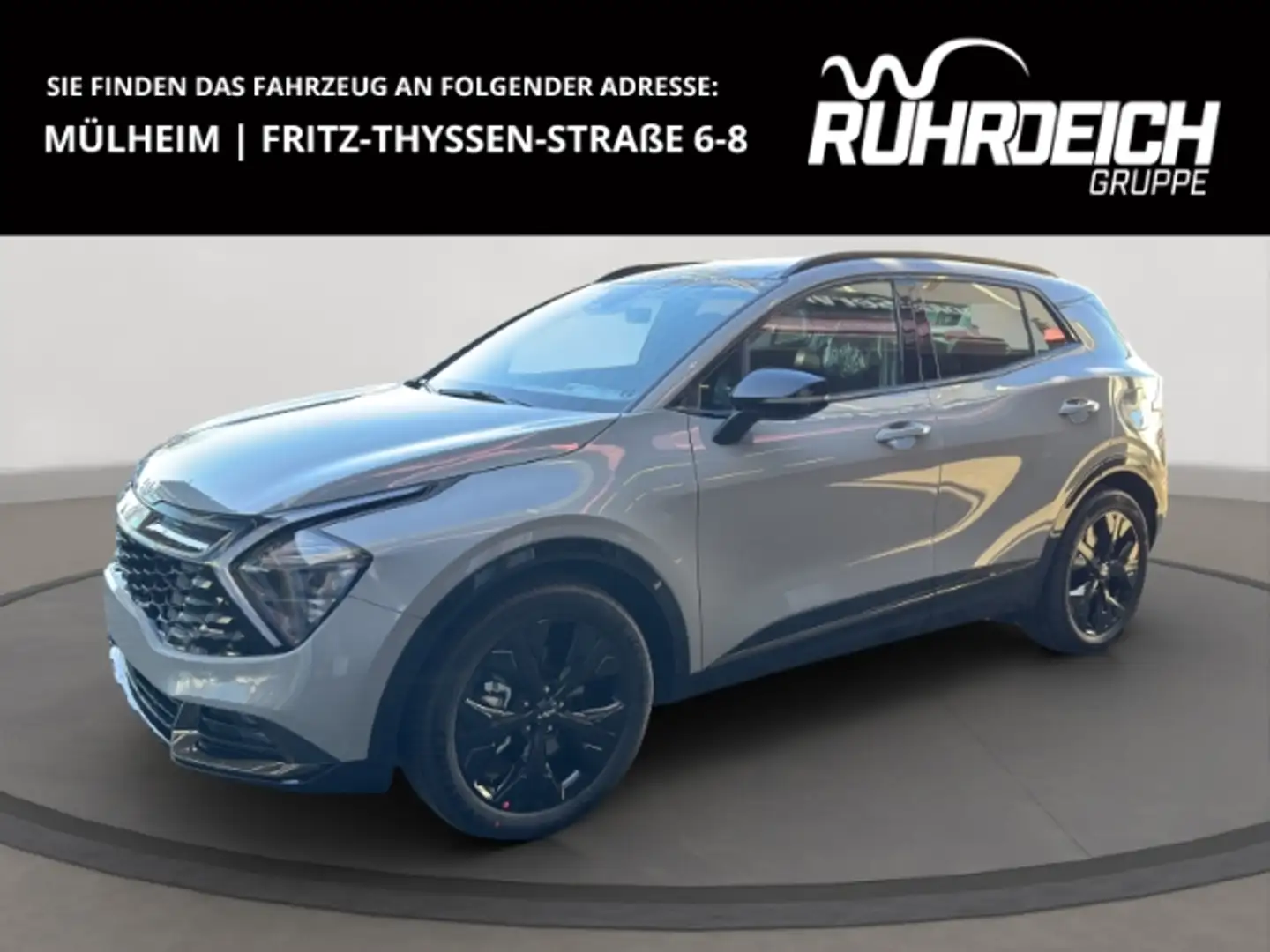 Kia Sportage 1.6 T-GDI 2WD DCT7 48V Nightline El. Panodach Navi Gris - 1