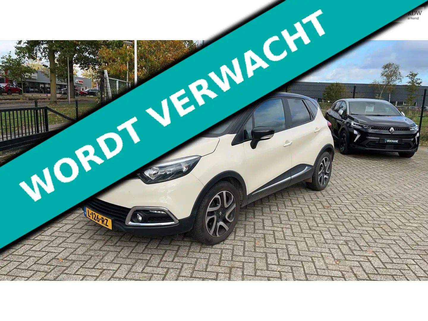 Renault Captur 1.2 TCe Automaat 105.000km. Clima Navi Trekhaak PD Blanc - 1
