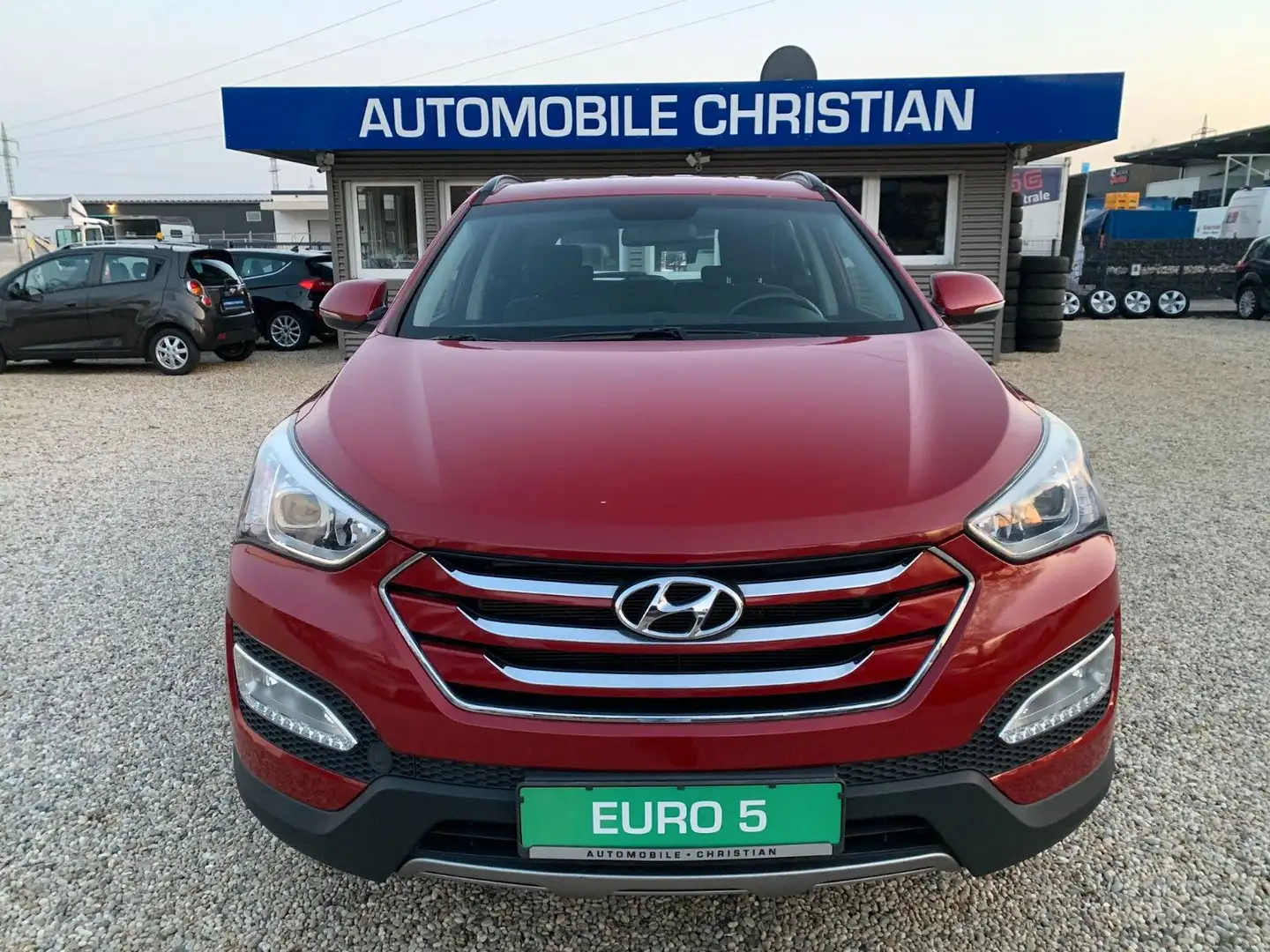 Hyundai SANTA FE LPG-GAS 2WD Klima Navi Rückfahrkamera Rojo - 1