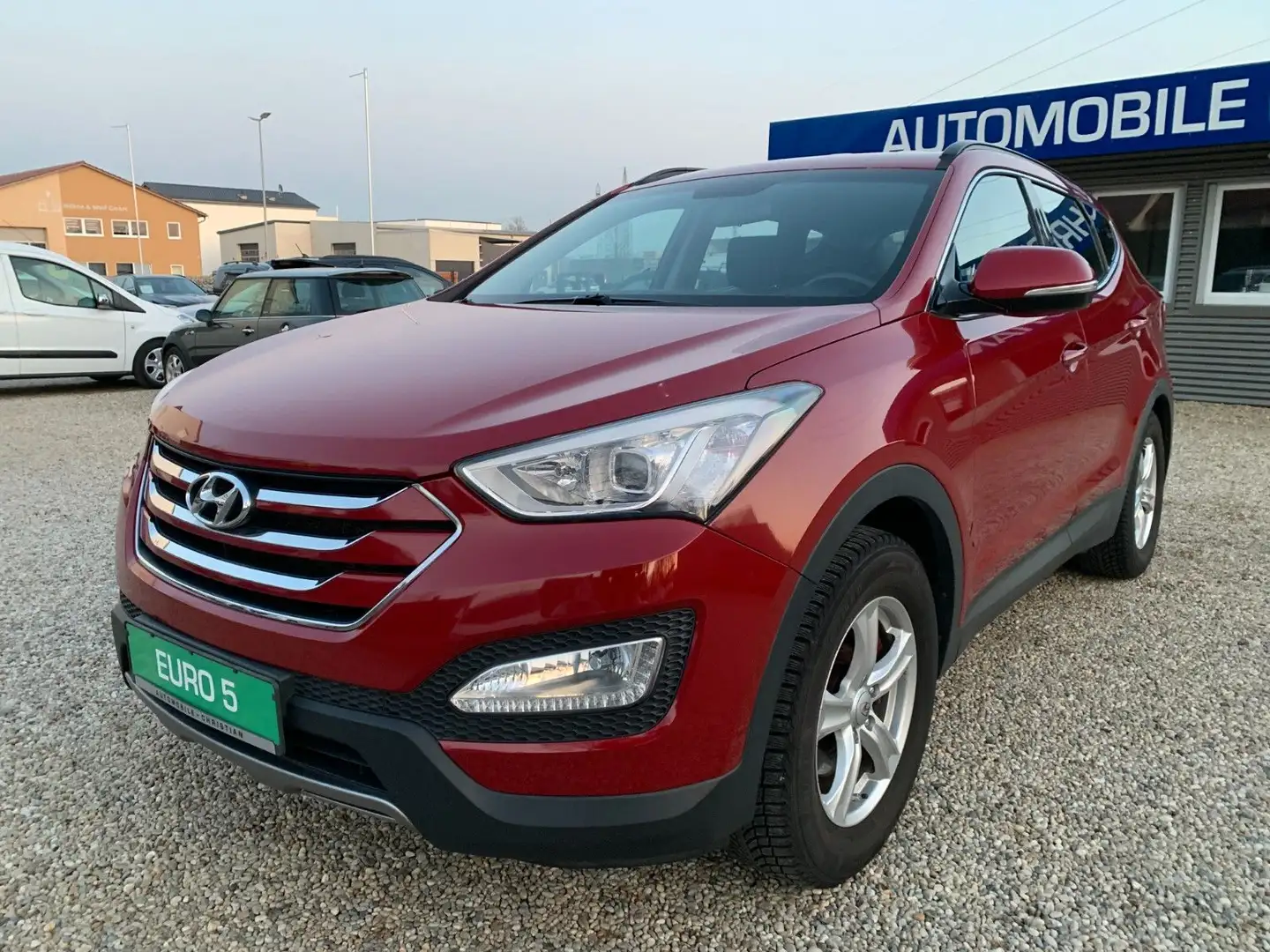 Hyundai SANTA FE LPG-GAS 2WD Klima Navi Rückfahrkamera Rojo - 2