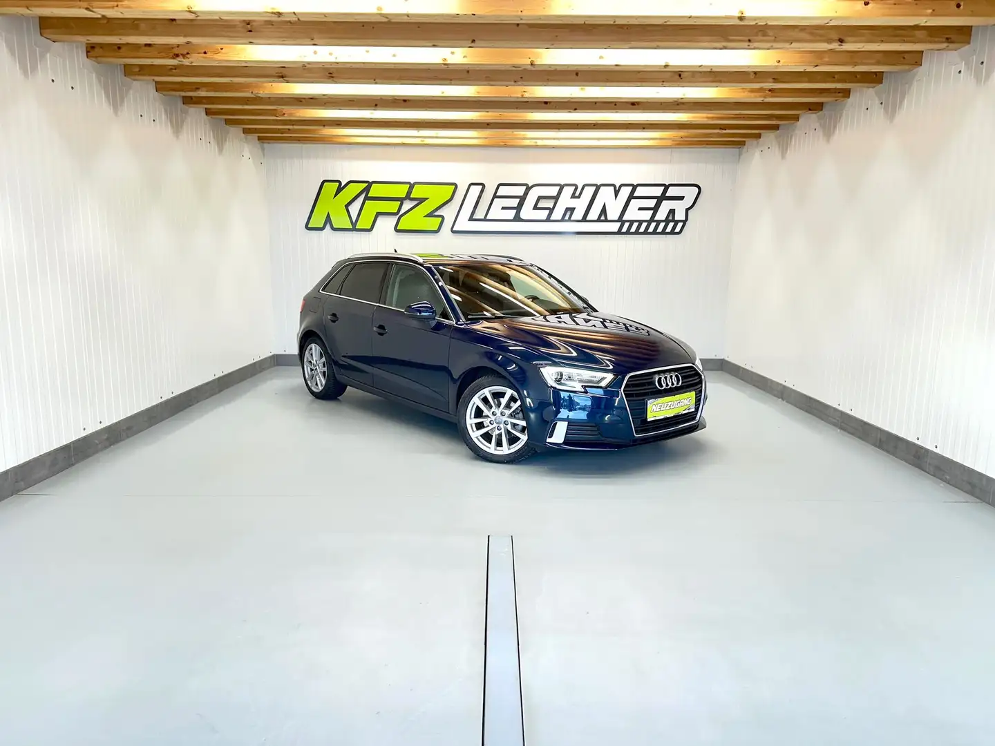 Audi A3 SB 30 TDI "sport" VIRTUAL*NAVI*SITZH*TEMPOMAT" Blau - 1