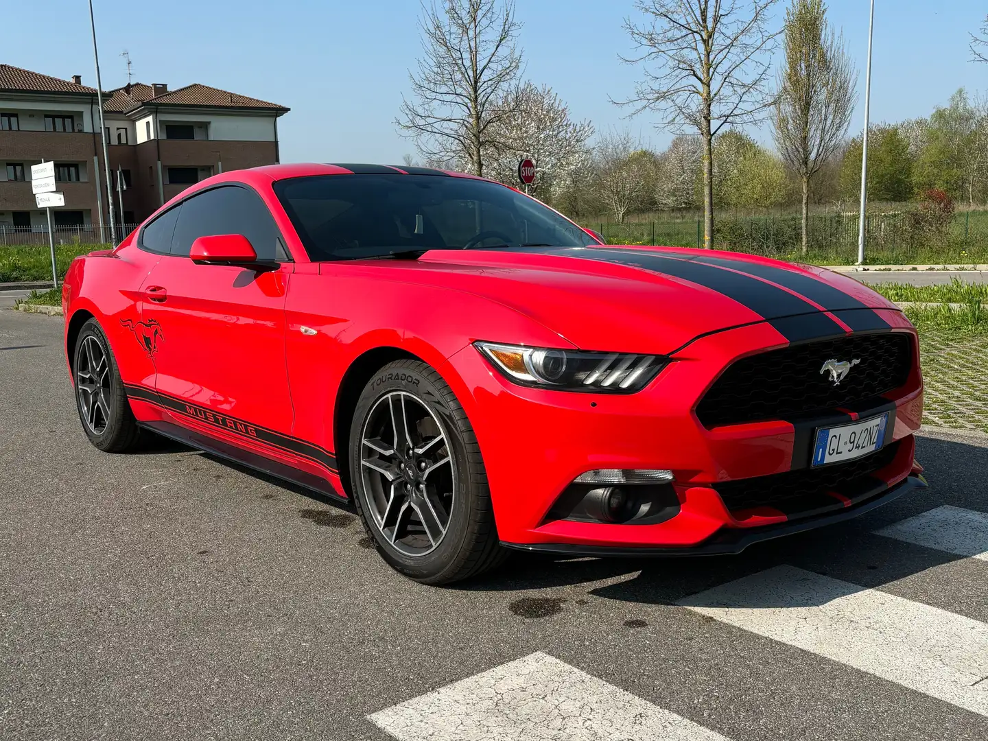 Ford Mustang 2.3 eco boost NO SUPERBOLLO Rosso - 1