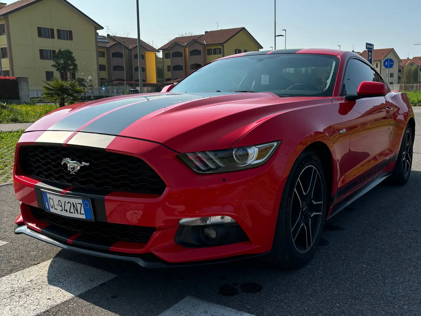 Ford Mustang 2.3 eco boost NO SUPERBOLLO Rosso - 2