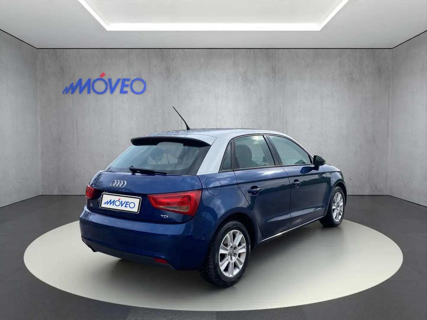 Audi A1 A1 I 2010 3p 1.6 tdi Ambition c/clima 90cv Blu/Azzurro - 2