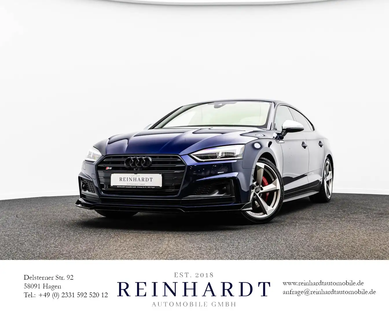 Audi S5 SPORTBACK TFSi BLACK/ACC/MTRX/360°/S-SITZE/VC Blau - 1