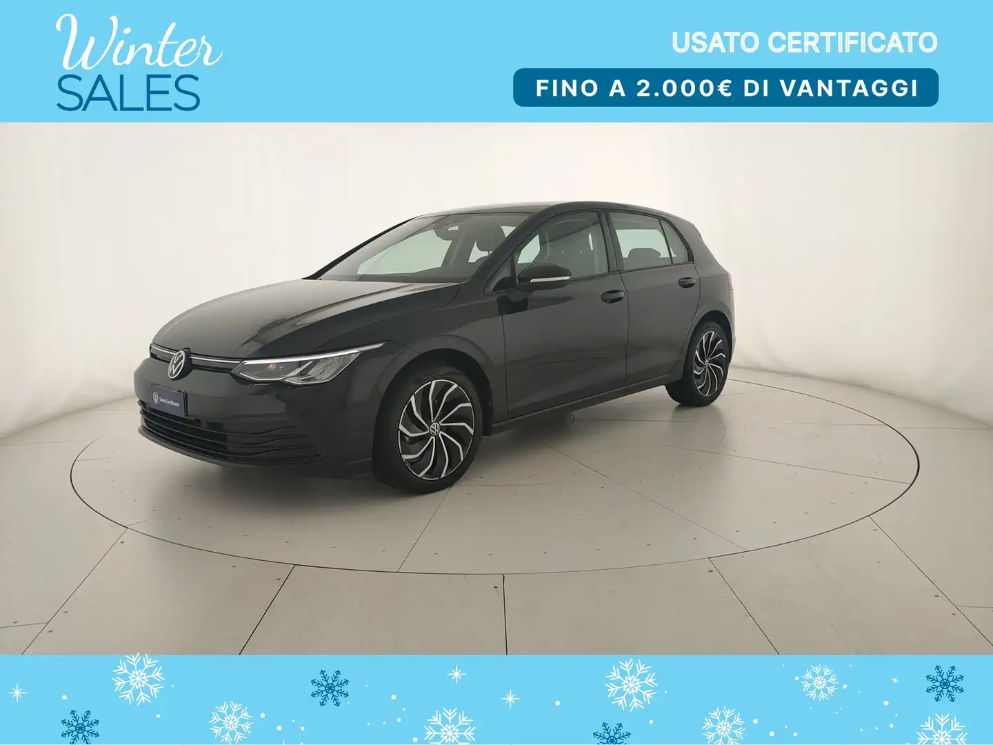 Volkswagen Golf 1.0 TSI evo Life 110 CV Nero - 1