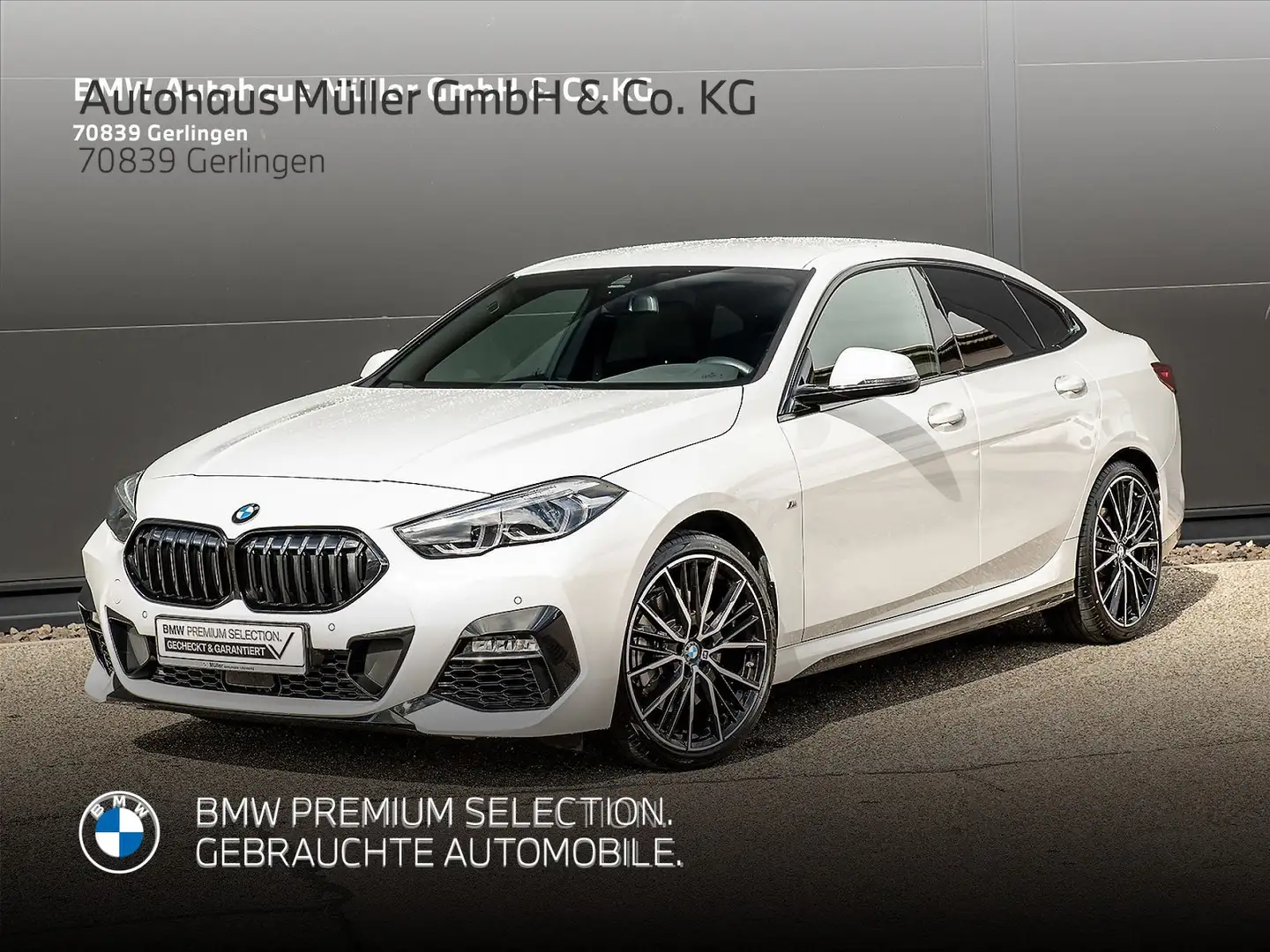 BMW 220 i A Gran Coupé M Sportpaket DrivingAssist 1VB Weiß - 1