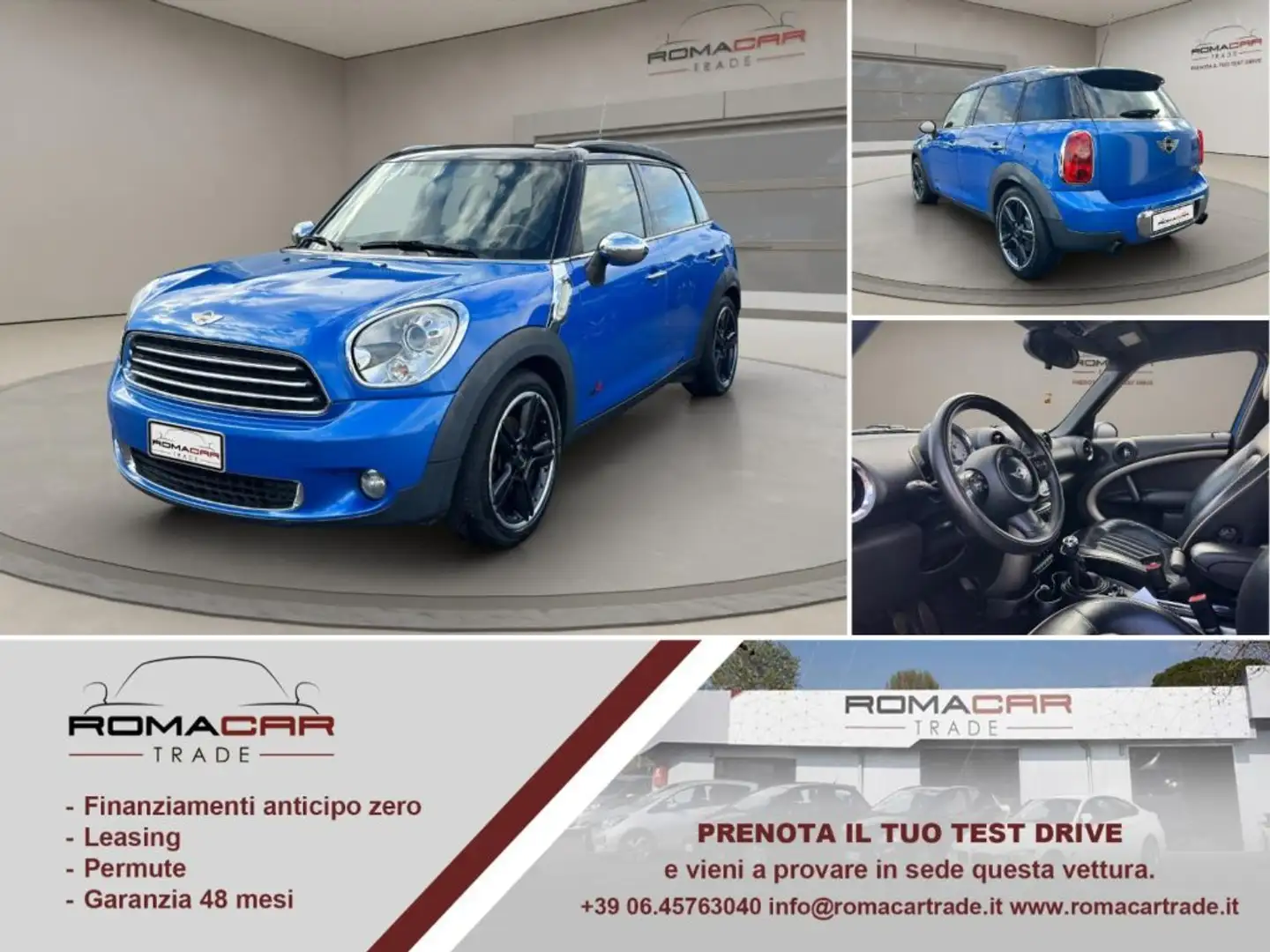MINI Cooper D Countryman Mini ALL4 Azul - 1