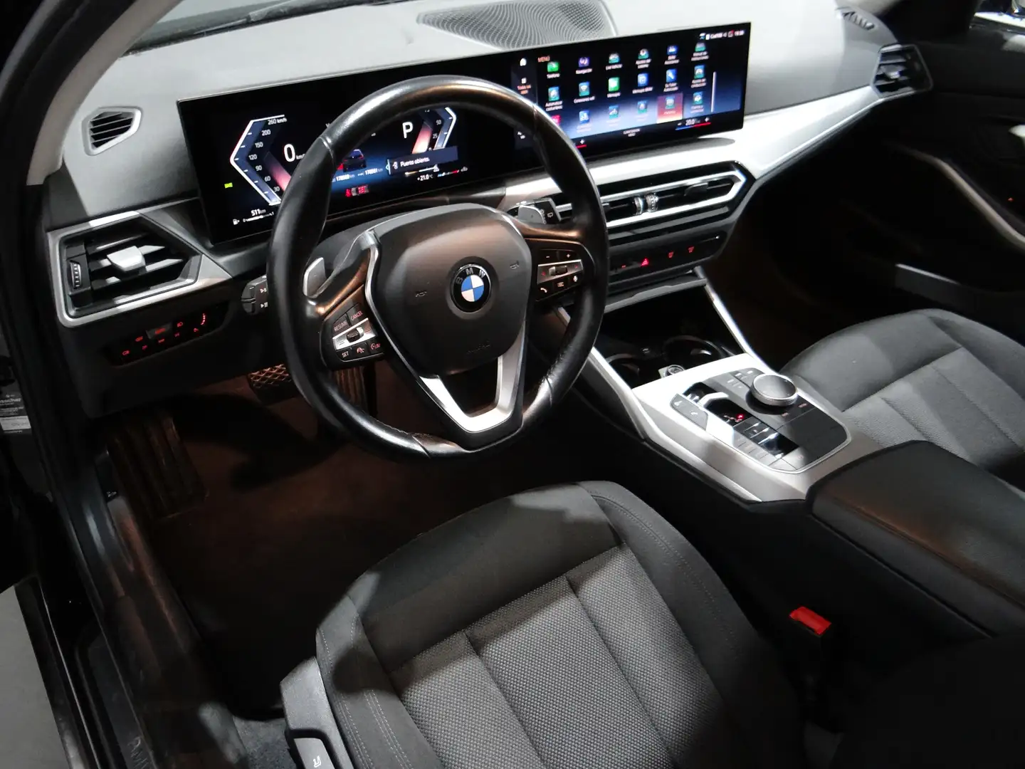BMW 320 320dA Touring Negro - 2