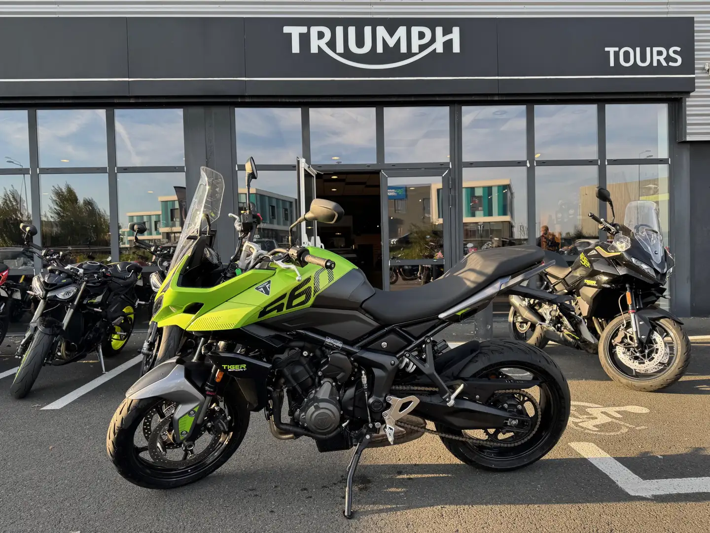 Triumph Tiger Sport Vert - 1