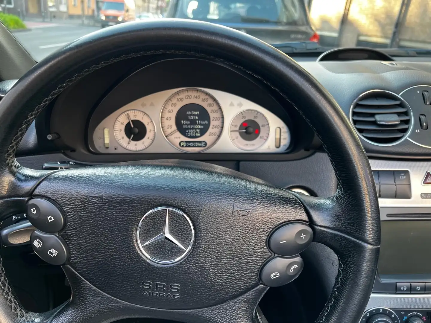 Mercedes-Benz CLK 320 Cabrio CDI 7G-TRONIC Avantgarde DPF Gümüş rengi - 2