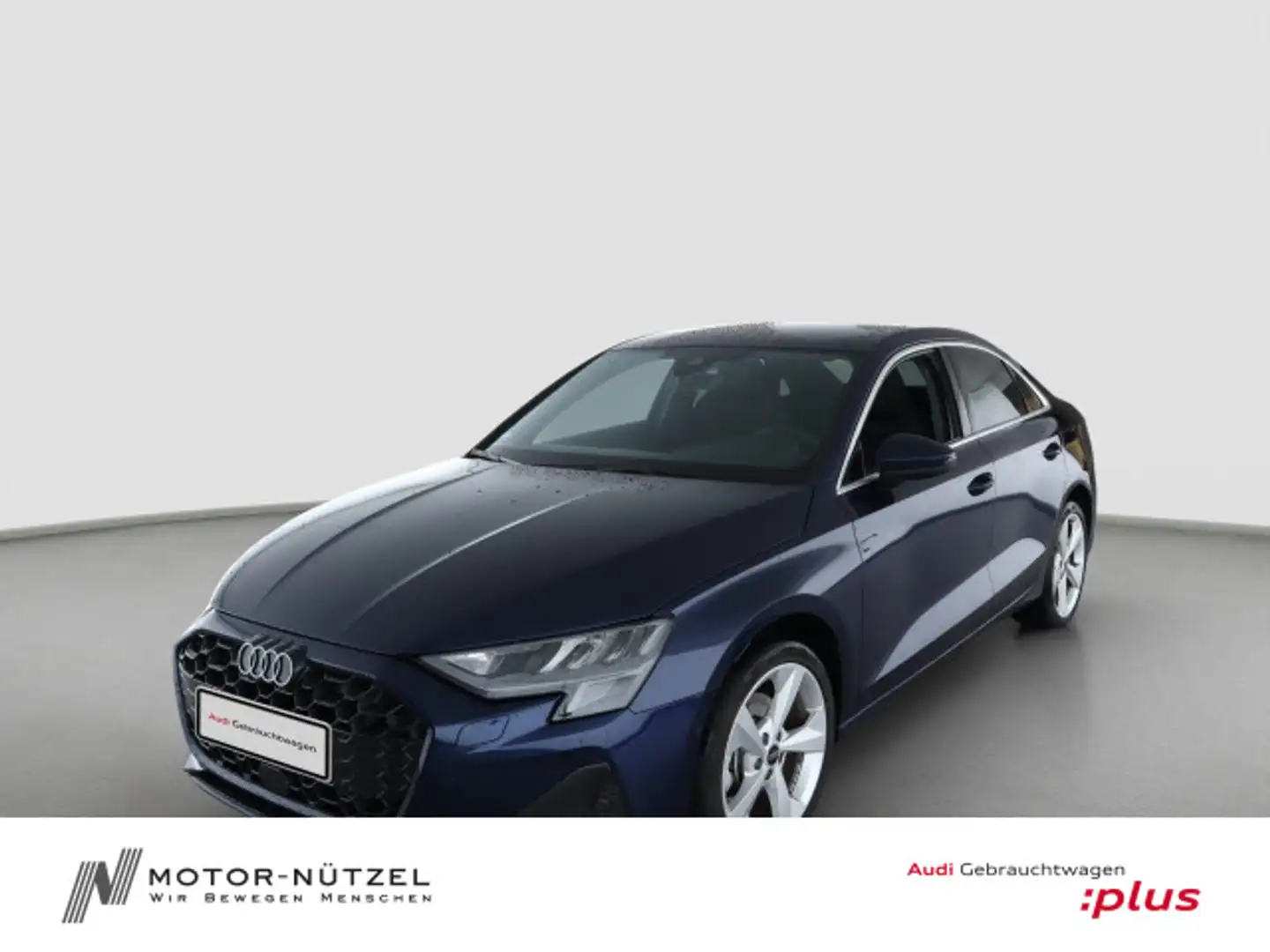 Audi A3 35 TFSI S-TR ADVANCED LED+NAVI+AHK Blau - 1