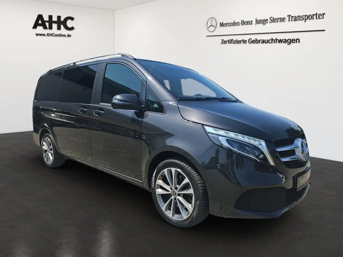 Mercedes-Benz V 250 lang el.Schiebe AHK SpurW Sport AUT PDC Grijs - 2