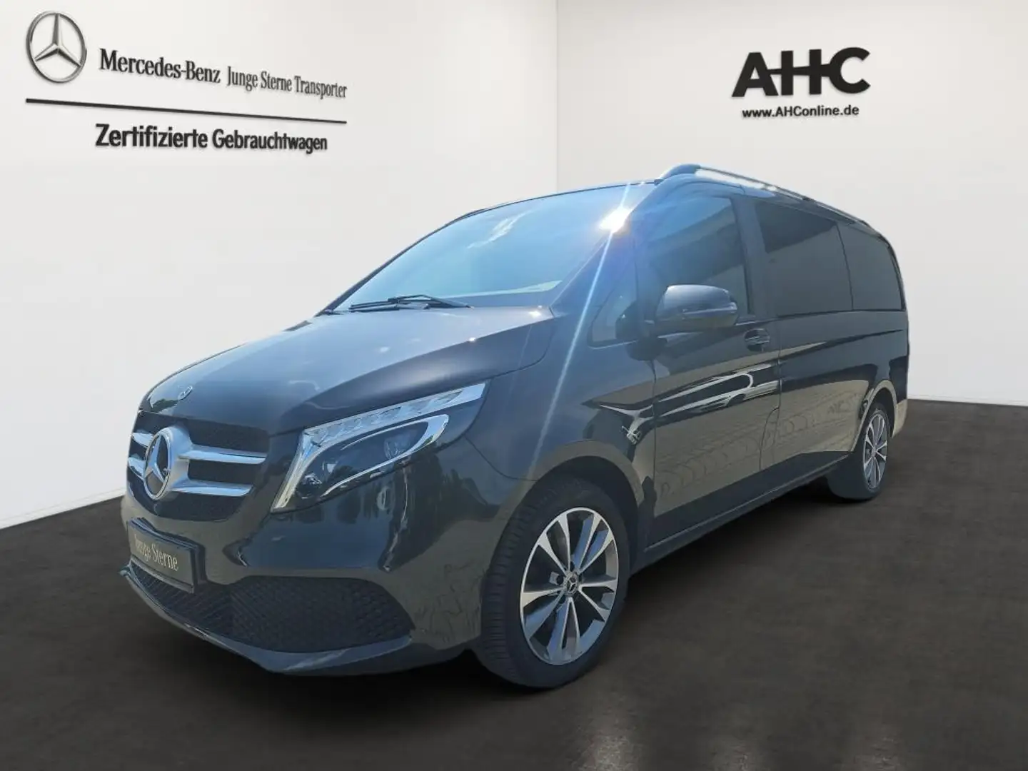 Mercedes-Benz V 250 lang el.Schiebe AHK SpurW Sport AUT PDC Grijs - 1