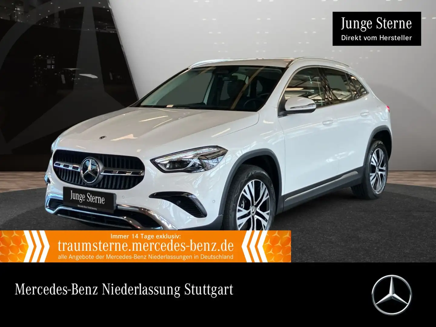Mercedes-Benz GLA 250 e PROGRESSIVE+MULTIBEAM+KAMERA+TOTW+8G Weiß - 1