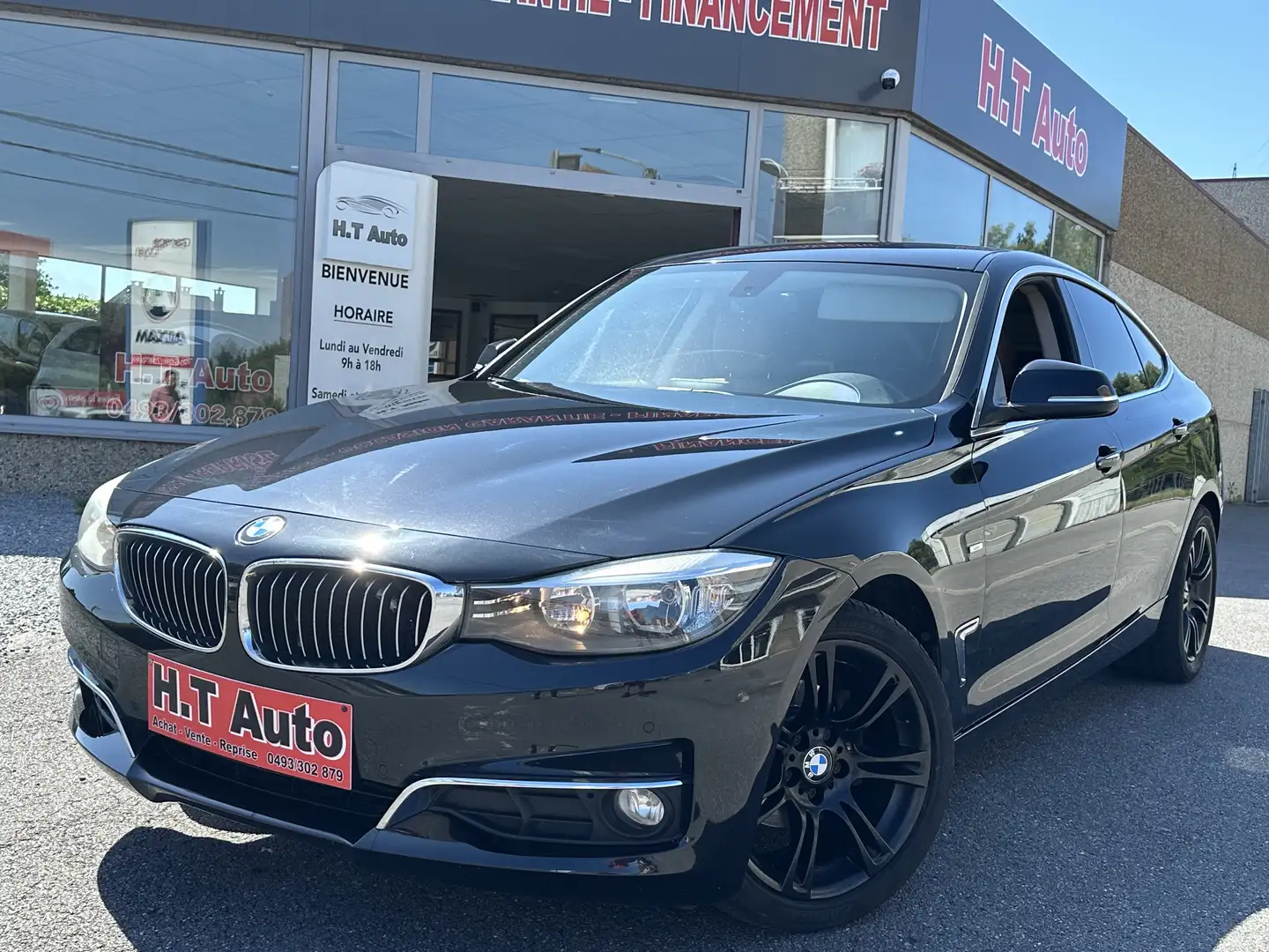 BMW 318 Gran Turismo d/Etat neuf/Luxury/Gps/Cuir/Euro6b - 1