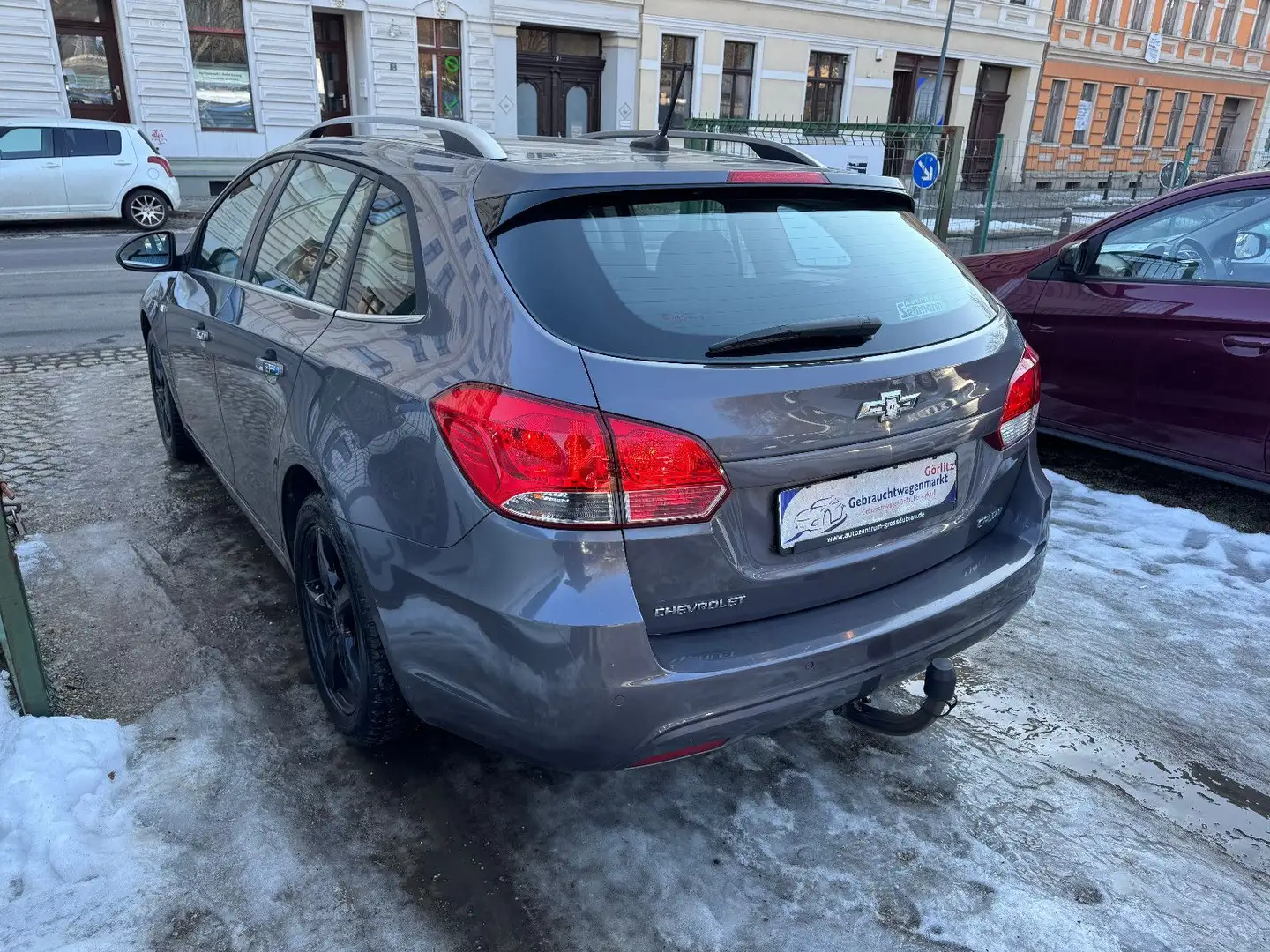 Chevrolet Cruze Station Wagon LTZ Navi Teilleder AHK Grau - 2