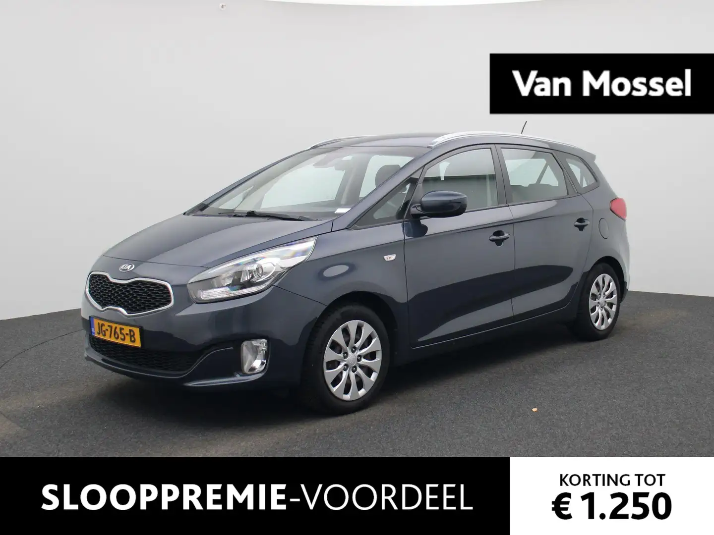 Kia Carens 1.6 GDi DynamicLine 7p. | Camera | Navigatie | Cru Bleu - 1