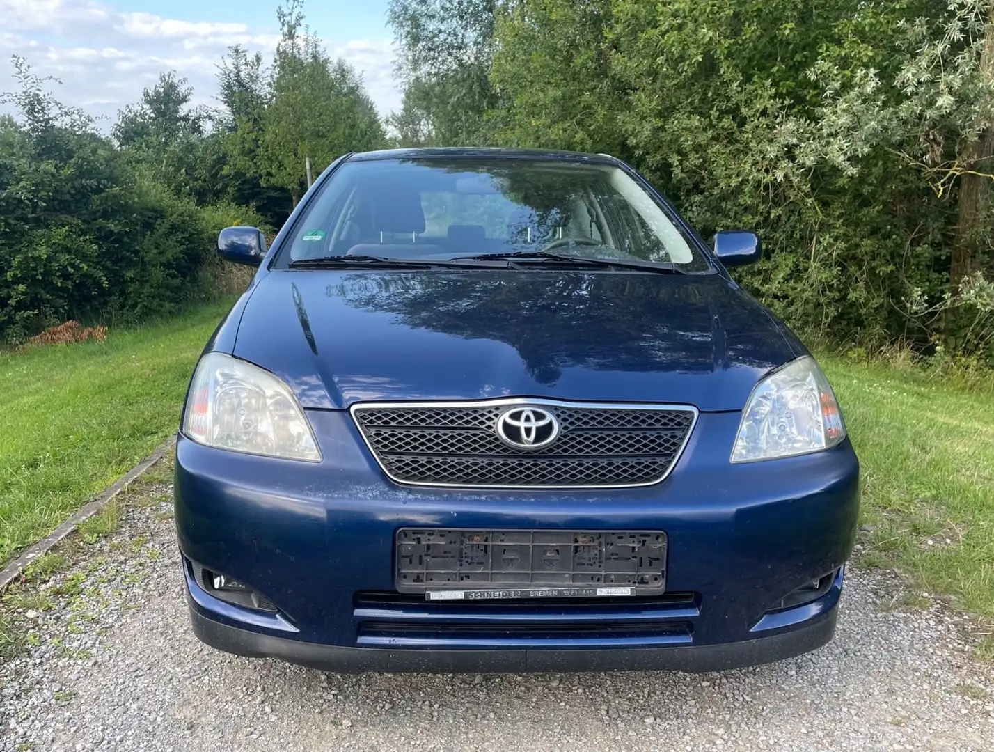 Toyota Corolla 1.4l Tüv=05/2027 Klima 129T-Km 1.Hand VB Bleu - 2