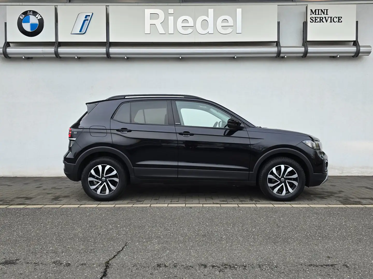 Volkswagen T-Cross 1.0 TSI OPF 81 kW Navi Bluetooth PDC Klima DPF Schwarz - 2