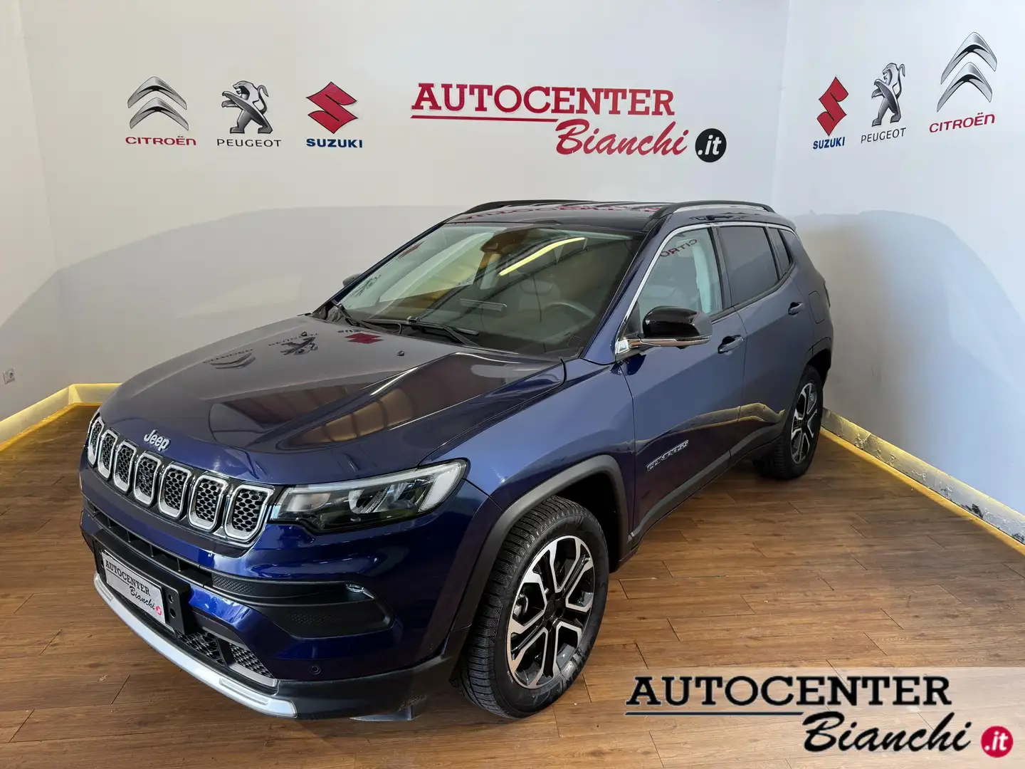 Jeep Compass 1.3 turbo t4 phev Limited 4xe auto Blu/Azzurro - 1