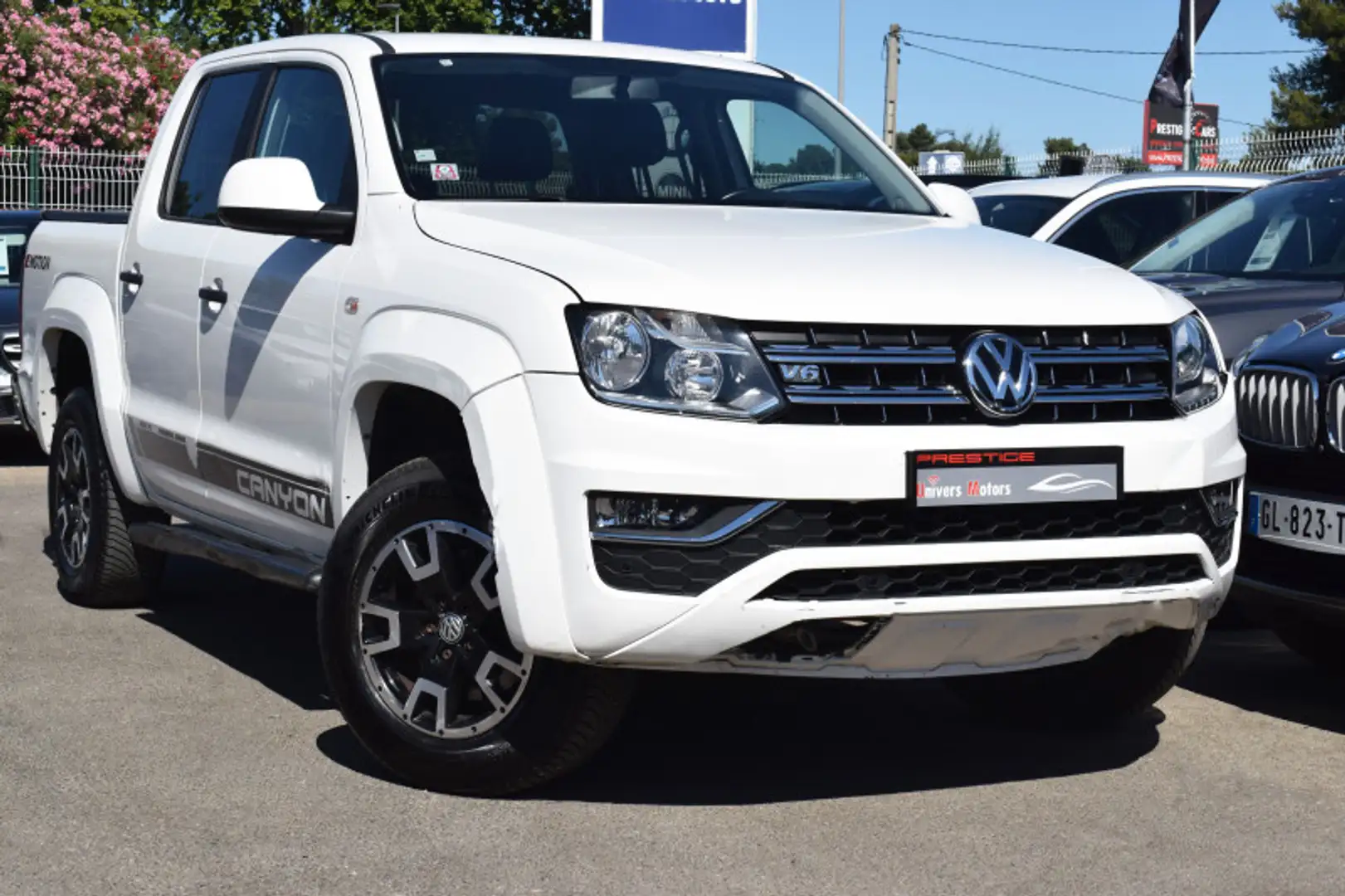 Volkswagen Amarok 3.0 V6 TDI 204CH CANYON 4MOTION 4X4 PERMANENT BVA Blanc - 1