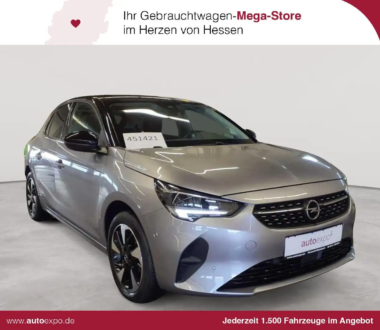 Opel Corsa-e Corsa-e Elegance NAVI Style PDC KAM SHZ Grau - 1