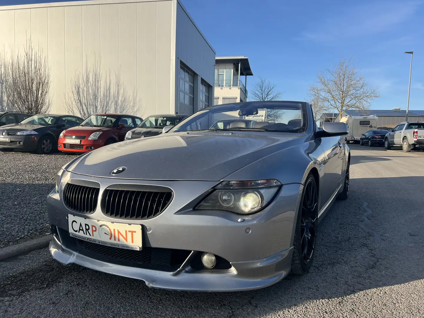 BMW 650 *Cabrio*Klima*Leder*Alu*Xenon*Automatik*M*BBS* Grau - 2