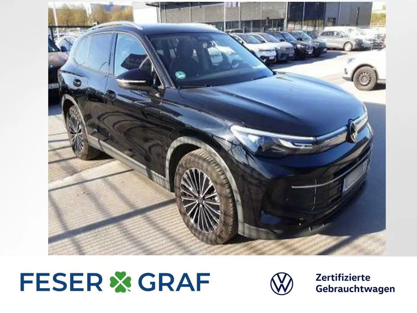 Volkswagen Tiguan Life 1.5 eTSI DSG Navi AHK AreaView Schwarz - 1