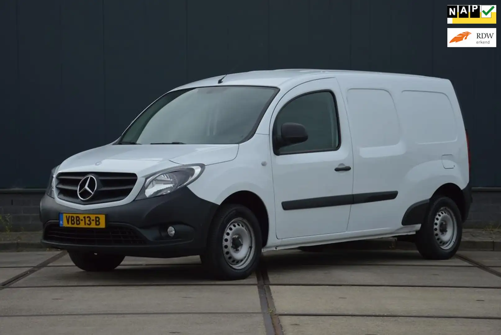 Mercedes-Benz Citan 109 CDI Euro 6 BlueEFFICIENCY Extra Lang Airco Sch Blanc - 1