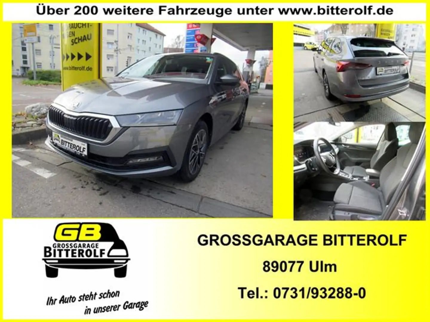 Skoda Octavia Combi 4x4 2.0TDI DSG Navi/Sthzg/4SHZ/ACC Grau - 1