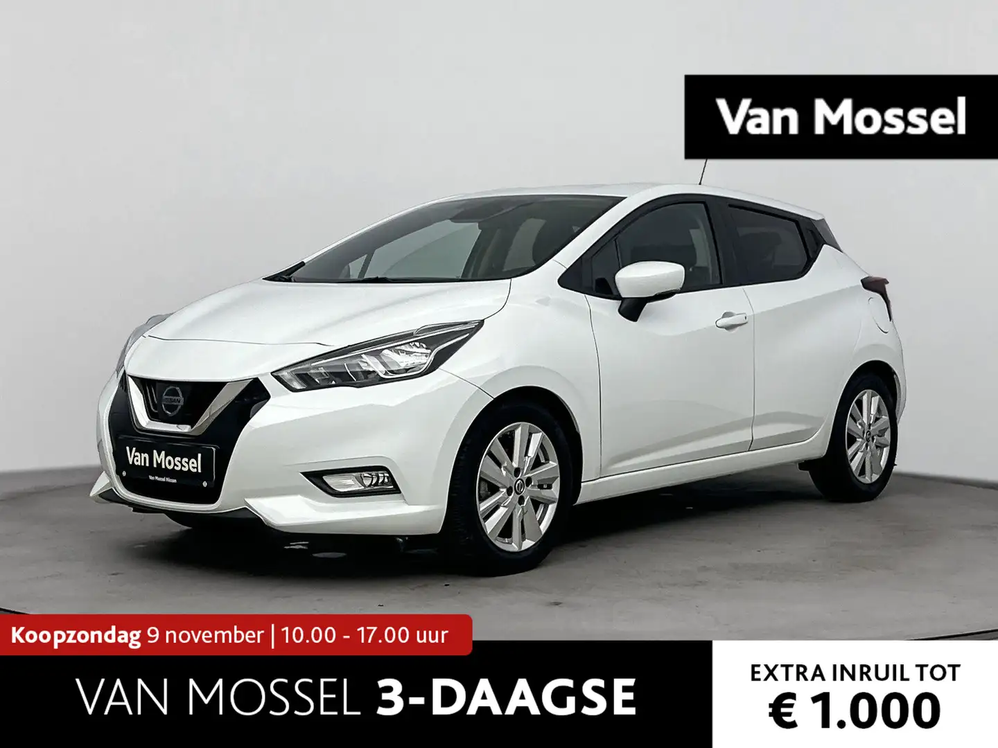 Nissan Micra 1.0 IG-T N-Connecta 100PK | Navigatie | Achteruitr Blanc - 1