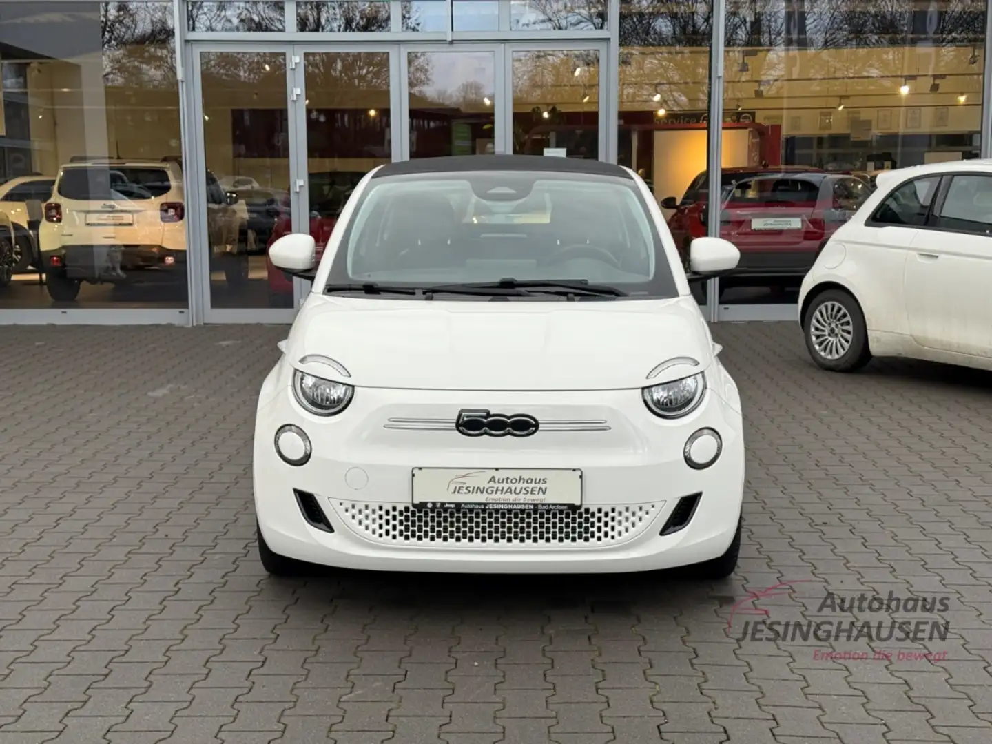 Fiat 500e +Keyless+Klimaaut.+Tempomat Apple CarPlay Android Weiß - 2